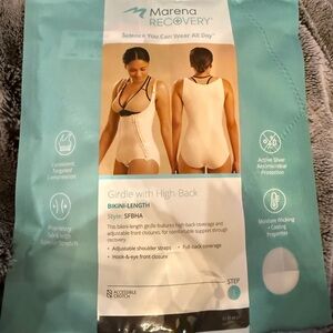 Marena Recovery: Beige Girdle with High-Back
